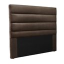 Ver imagem 1 de Cabeceira Decorativa King Size 1,95M Guess Veludo Marrom - Gran Belo