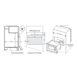 Forno Elétrico Fischer Fit Line Embutir 44L Inox - 5