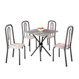 Conjunto Sala de Jantar com 4 Cadeiras Lívia - 2