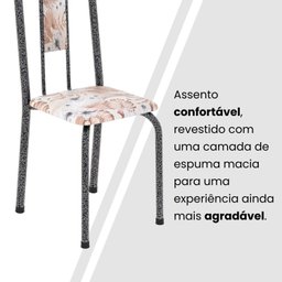 Conjunto Sala de Jantar com 4 Cadeiras Lívia - 8