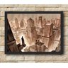 Quadro com Moldura - Batman: Gotham City - Grande - 1