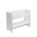 Ver imagem 4 de Mini Berço Moisés com Colchão Lateral Branco / Nature