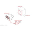Ver imagem 6 de Forno Elétrico Nardelli De Embutir Espelhado 45L N450 127V