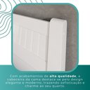 Ver imagem 4 de Cama Casal Pérola 100% MDF Mais Móveis