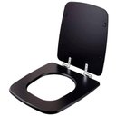Ver imagem 2 de Tampa de Vaso Sanitario com Amortecedor Boss Matte Black Preto Fosco para Bacia Incepa
