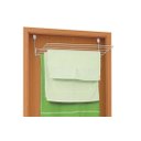 Ver imagem 2 de VARAL PARA PORTA DOBRAVEL BRANCO SUPORTE DE TOALHA C/ 6 LINHAS - Kit com 2 unid