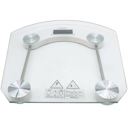 Balança Digital Vidro Temperado 180kg Banheiro Academia GT275 - 1
