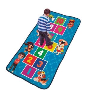 Tapete Infantil Amarelinha Cães em Ação