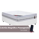 Ver imagem 1 de Cama Box Casal: Colchão C/vibro Massagem Castor Pocket Gold Star Niponpedic Magnético C/ + Base