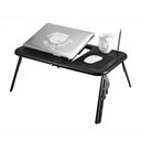 Ver imagem 6 de Mesa Notebook Refrigerado 2 Coolers Suporte Dobravel Articulavel Ergonomica Multiuso Sofa Cama Home