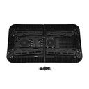 Ver imagem 7 de Mesa Notebook Refrigerado 2 Coolers Suporte Dobravel Articulavel Ergonomica Multiuso Sofa Cama Home