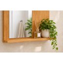 Ver mais imagens de Gabinete Banheiro c/Espelho Iris 44cm Cinamomo/Branco MGM