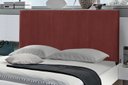 Ver imagem 2 de Cabeceira Painel Vitoria 158 cm Suede Vermelho