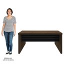 Ver mais imagens de Conjunto Escritório Home Office 5 Peças Corp A06 Charuto/preto - Mpozenato