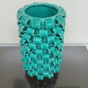 Ver imagem 2 de Vaso Decorativo Enfeite Casa Home&Co Cerâmica 31x13x13cm Verde