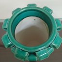 Ver imagem 3 de Vaso Decorativo Enfeite Casa Home&Co Cerâmica 31x13x13cm Verde