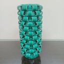 Ver imagem 5 de Vaso Decorativo Enfeite Casa Home&Co Cerâmica 31x13x13cm Verde