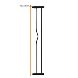 Extensor Prolongador de 10 Cm para Portão Grade Pet Altura 69 Preto B - 1