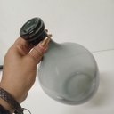 Ver imagem 6 de Vaso Decorativo de Vidro Fumê 30x18x18cm Enfeite Sala Mesa Estante Aparador