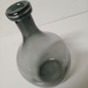 Ver imagem 3 de Vaso Decorativo de Vidro Fumê 30x18x18cm Enfeite Sala Mesa Estante Aparador