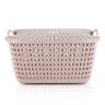 Cesto Organizador com Tampa (m) 12 Litros Rattan - 1