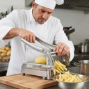Ver imagem 4 de Cortador Profissional de Batata Palito Manual Aço Inox 304