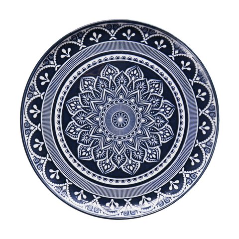 Prato Raso Malaga 26cm Ceramica Oxford Mesa Posta