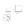 Kit Completo Deca Bacia Convencional Branco Level Total Clean - 5