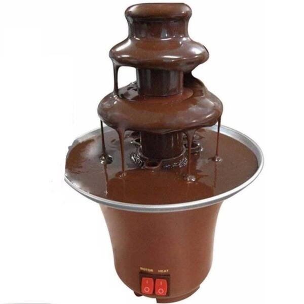 Máquina Fondue Profissional Chocolate Fonte Cascata Elétrica - 1