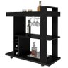 Bar Artely Amazonas Com Pintura Uv Texturizada Preto - 6