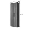 Ver imagem 4 de Organizador Delta 2 Portas para Livros e Materiais Diversos - Freijo
