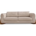 Ver imagem 4 de Sofa Jolie 2 Lugares 180cm Pes Boomerang Linho 212 Areia Ezz Areia