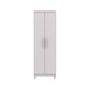 Ver imagem 2 de Armário Multiuso com 6 Prateleiras e Porta com Chave Branco - Line Vila Rica