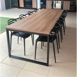 Mesa Estilo/Modelo Industrial 1,60 x 0,80 (Somente a mesa) - 5