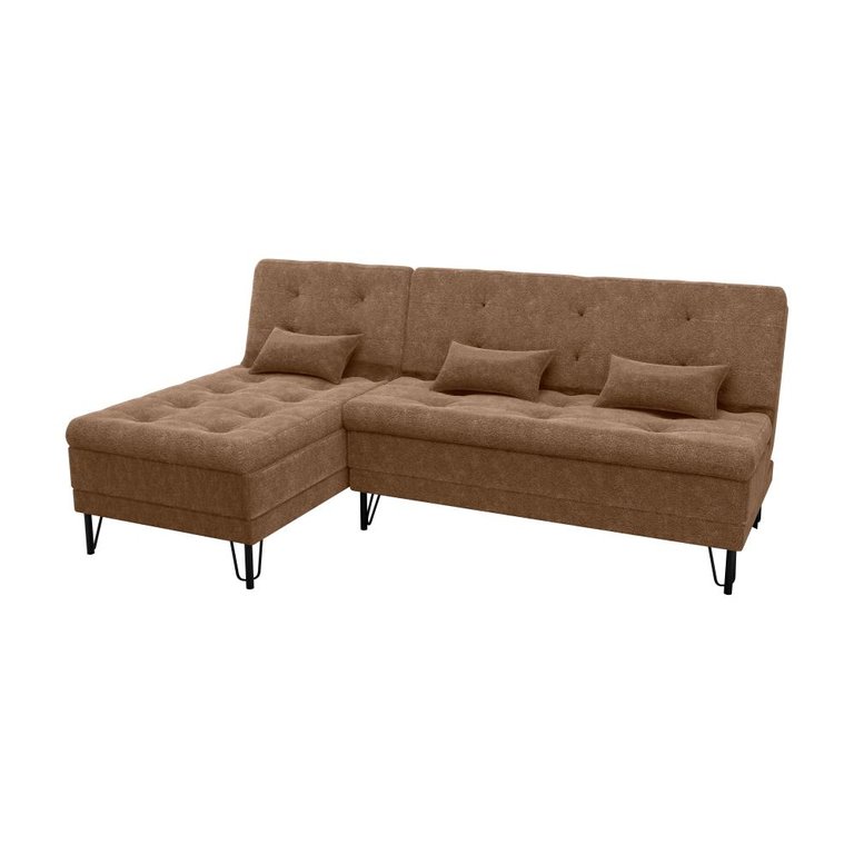 Sofá Cama com Chaise 3 Lugares 2,00 Mts Nice Matrix