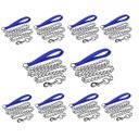 Ver imagem 1 de Corrente Caes Kit 10 Uni Guia Cachorros Pet 2.0mmx120cm Passeio Adestramento Ar Livre Treinamento Le