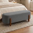 Ver imagem 2 de Puff Recamier Organico Imperial 140 cm Boucle Cinza Impo