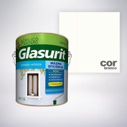Tinta Glasurit Acrilico Maxima Eficiencia Branco Suvinil 3.6lt - 1
