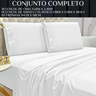 Conjunto Cama Casal Queen Size Lily 04 Pç Bordado 300 Fios:branco - 4