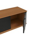 Ver imagem 6 de Rack Kappesberg 3 Portas 3d Canela/preto 136cm