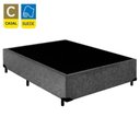 Ver imagem 6 de Cama Box Casal Suede Sereneprime Cinza 138x188x40