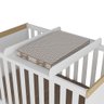 Trocador de Fraldas para Berço 82,5cm Branco Brilho - Peroba Móveis - 1