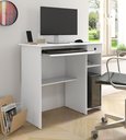 Ver imagem 1 de Mesa de Computador Viena Cor Branco - Comprar Moveis em Casa