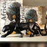 ESCULTURA PANTERA NEGRA ESTATUA DECORAÇÃO MK U2.0257002.Z9400 - 5