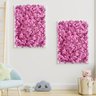 21 Painel de Flores Artificiais  60x40 Ideal para Decorar Paredes de Sala e Festa - 2
