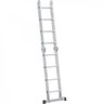 Escada articulada em alumínio 4 x 4 Vonder - 1