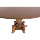 Ver imagem 2 de Mesa Redonda de Madeira Paris Entalhada Cor Imbuia
