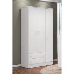 Guarda-Roupa Infantil 3 Portas 2 Gavetas Doce Sonho Qmovi - 1