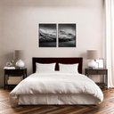 Ver imagem 3 de Cabeceira Cama Box King Size Londres 1,90 Suede Bordo Navega Móveis