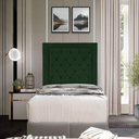 Ver imagem 4 de Cabeceira de Cama Box Solteiro 90 Cm Baronesa - Verde